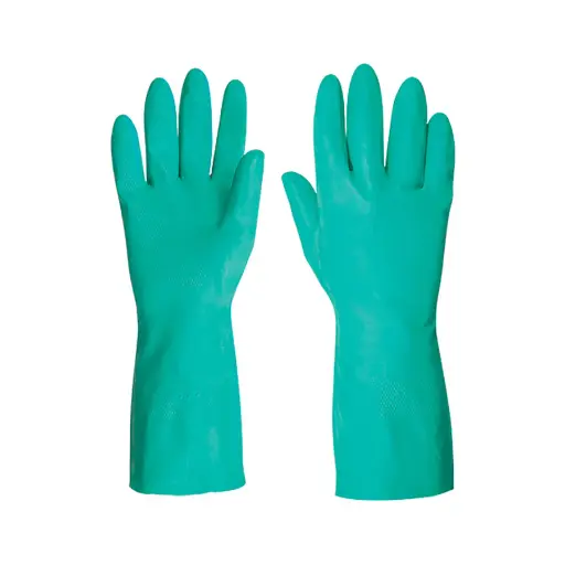 Guantes De Nitrilo Flocados
